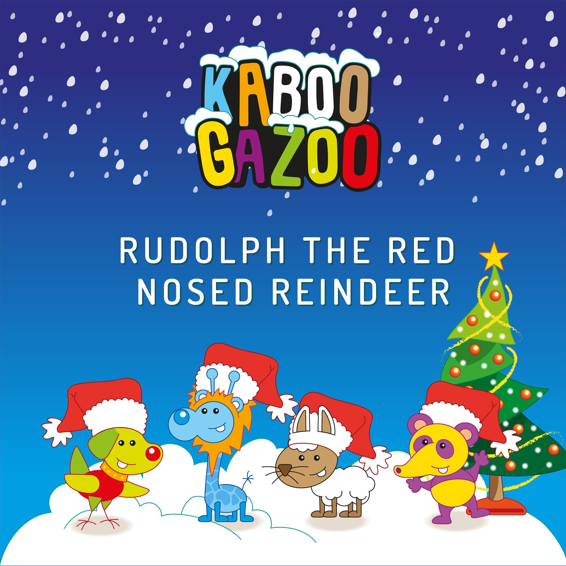 Album cover of 'Rudolph The Red Nosed Reindeer' and 10 more Christmas Nursery Rhymes