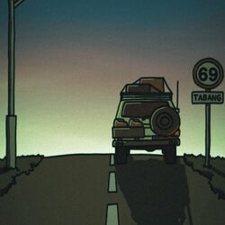 Cover of Long road (Slowed)