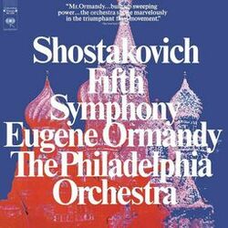 Cover of Shostakovich: Symphony No. 5 in D Minor, Op. 47