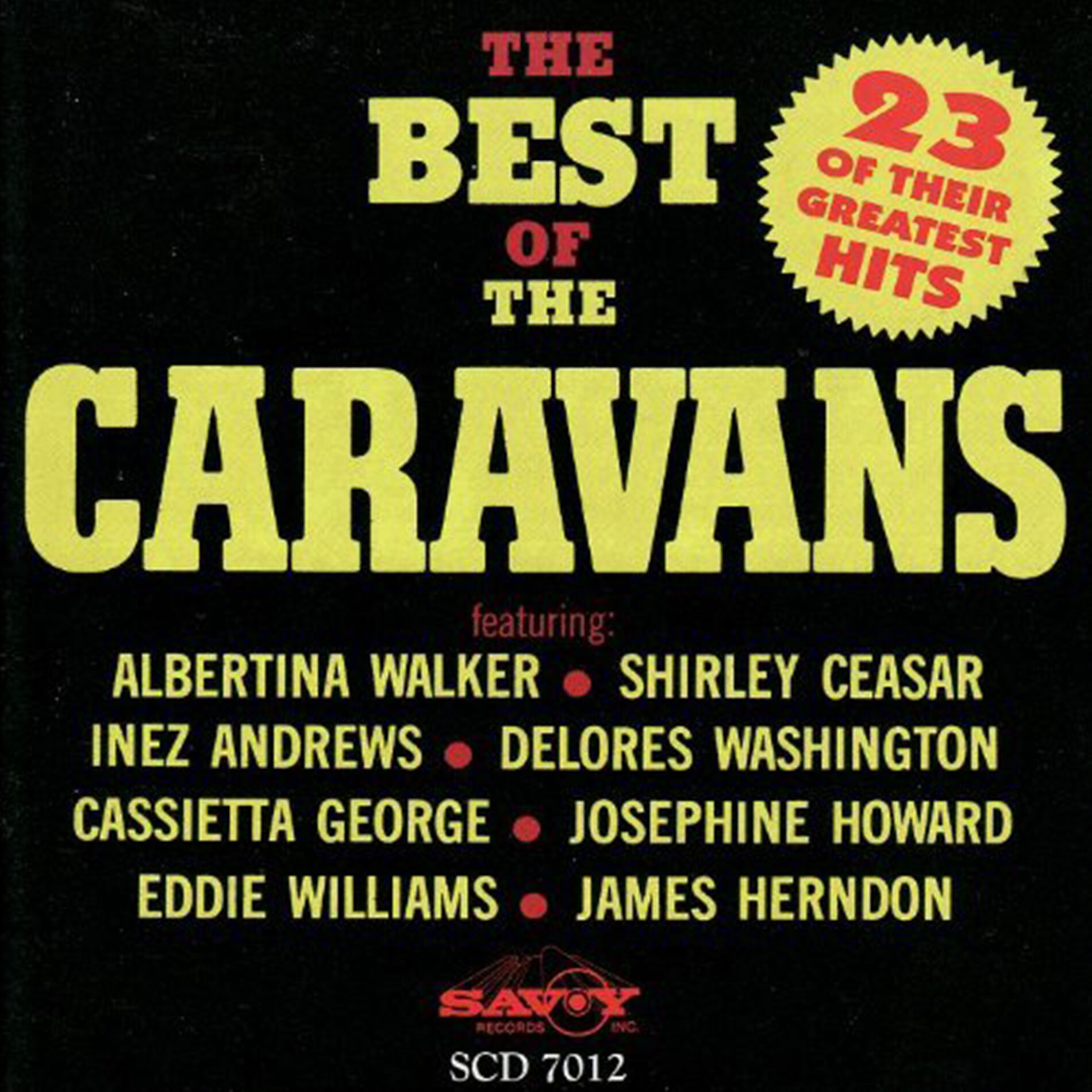 Album cover of The Best of The Caravans