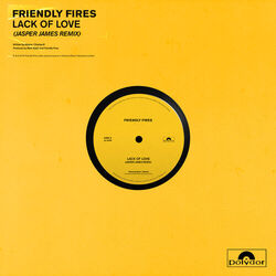 Cover of Lack Of Love (Jasper James Remixes)
