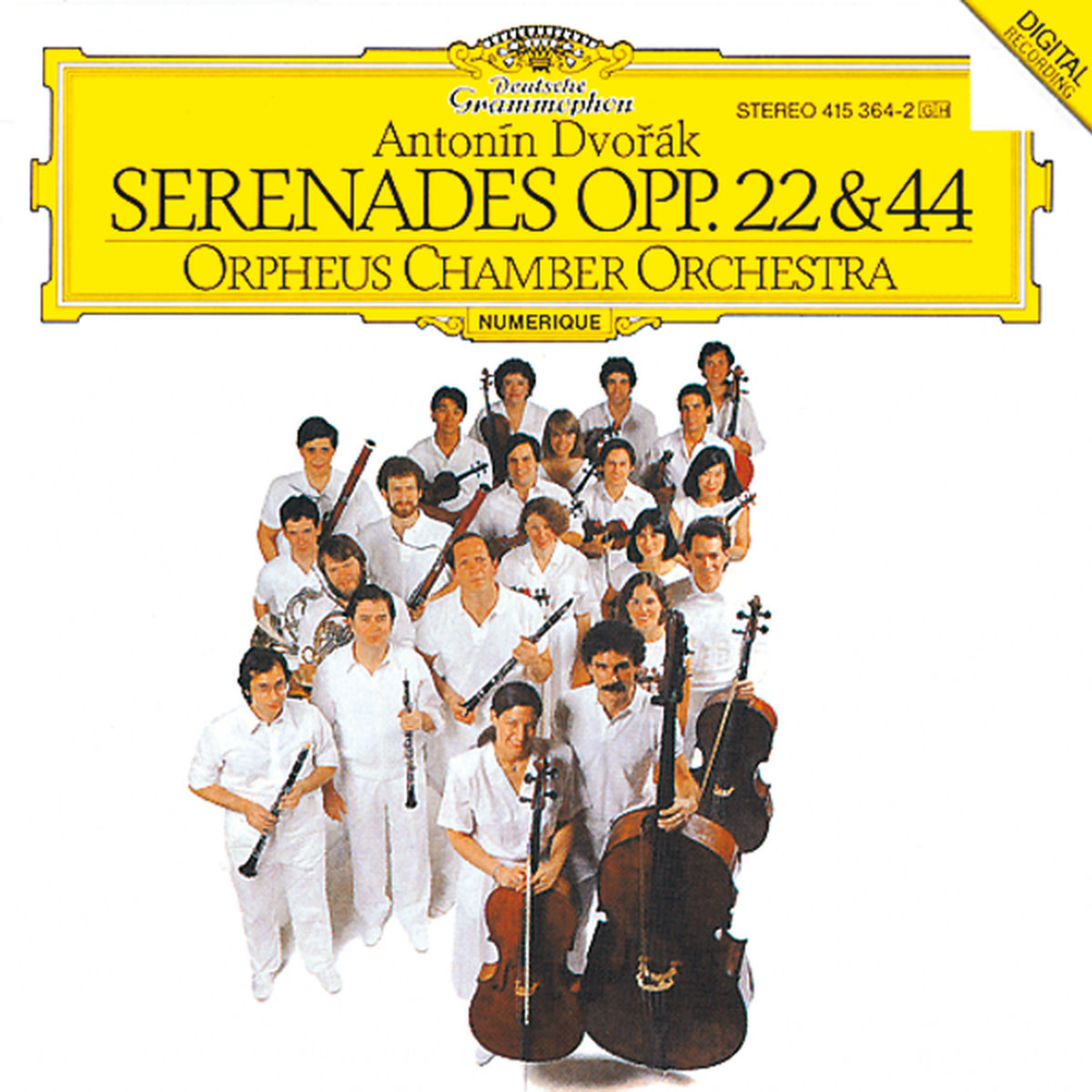 Album cover of Dvorak: Serenades opp. 22&44