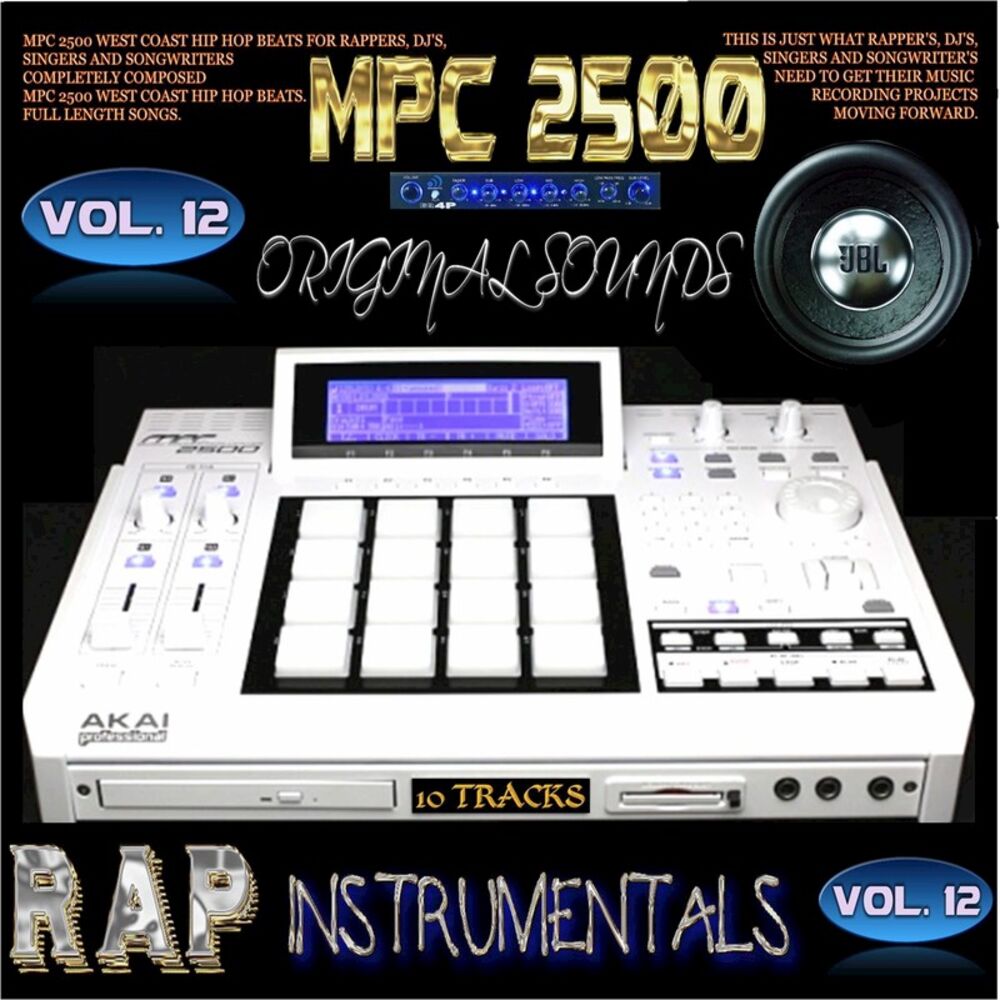 Picture of Mpc 2500 Rap Instrumetals, Vol. 12