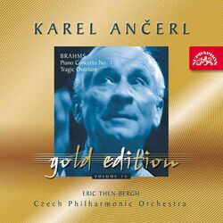 Cover of Ančerl Gold Edition 15. Brahms: Piano Concerto No. 1, Tragic Overture