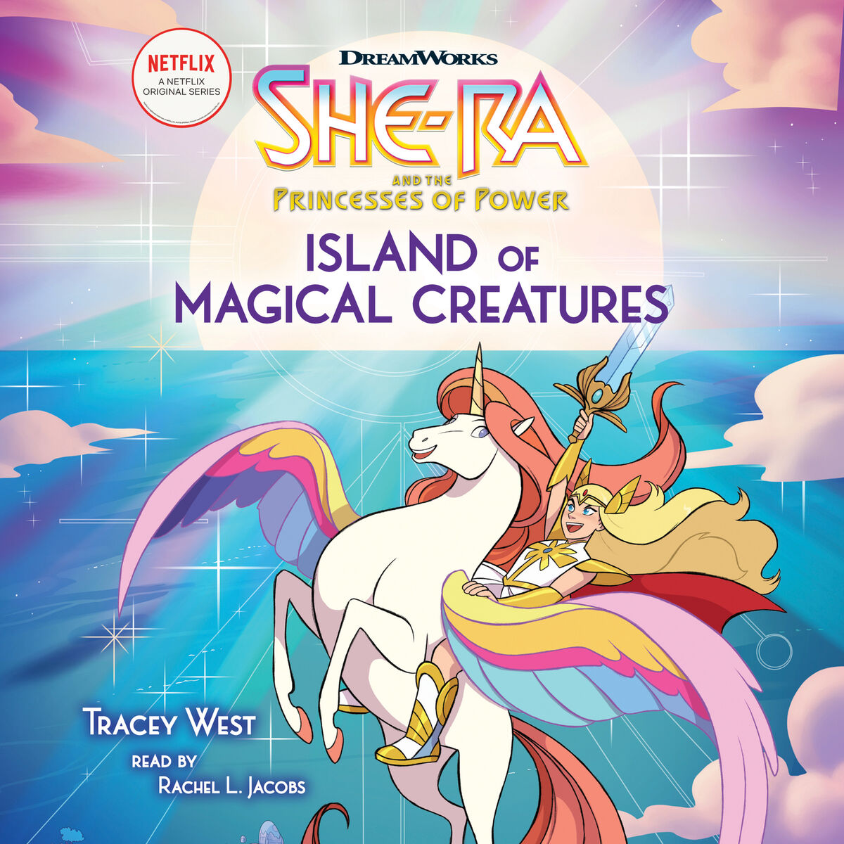 Album cover of Island of Magical Creatures - She-Ra and the Princesses of Power, Book 2 (Unabridged)