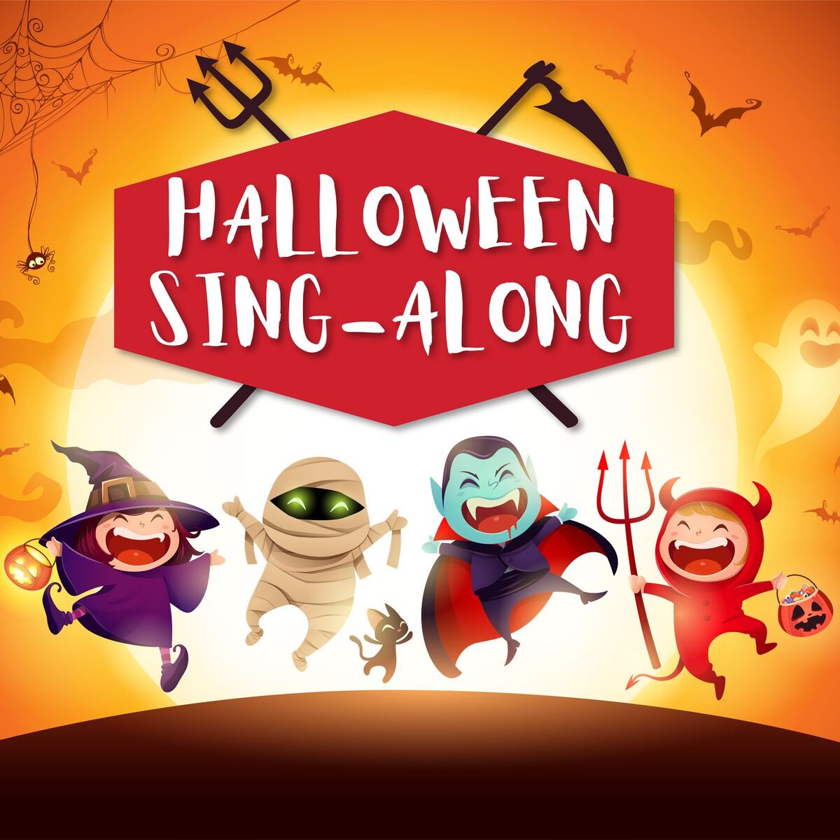 Album cover of Halloween Sing-Along