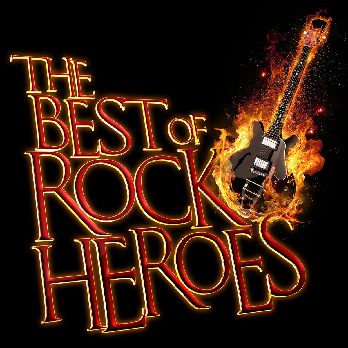 Album cover of The Best of Rock Heroes
