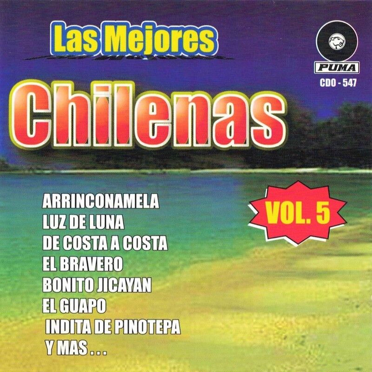 Album cover of Las Mejores Chilenas, Vol. 5