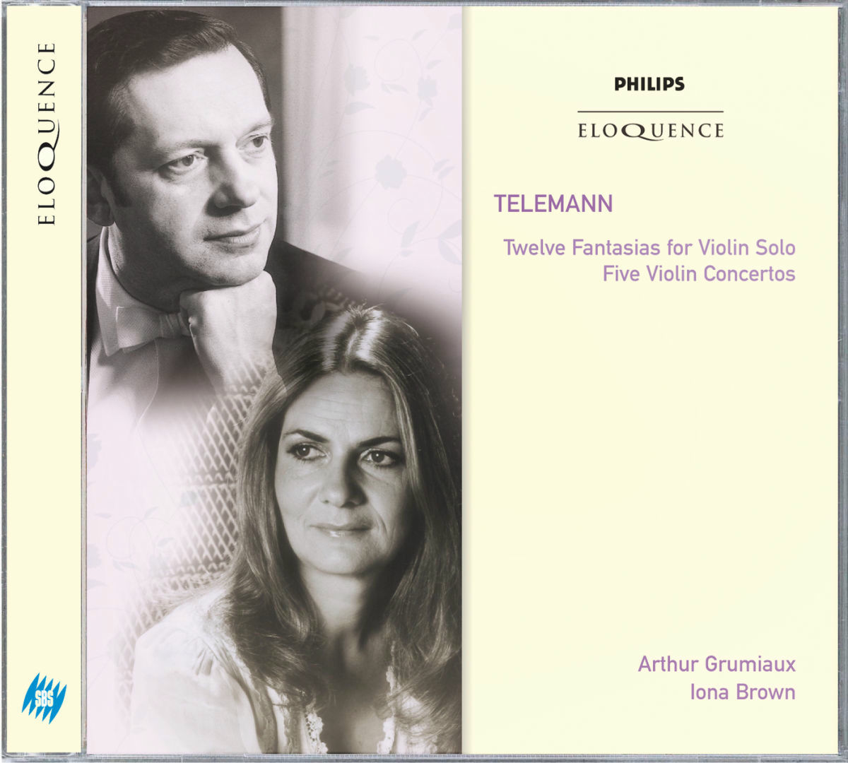 Album cover of Fantasia No. 3 in F minor for Violin without Bass : Telemann: Fantasia No. 3 in F minor for Violin without Bass: Adagio - Presto - Grave - Vivace