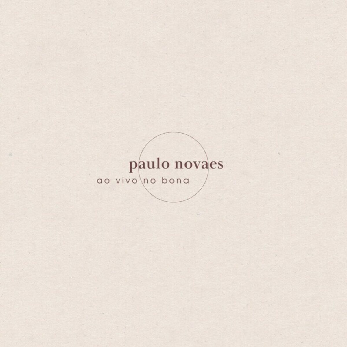 Album cover of ao vivo no bona