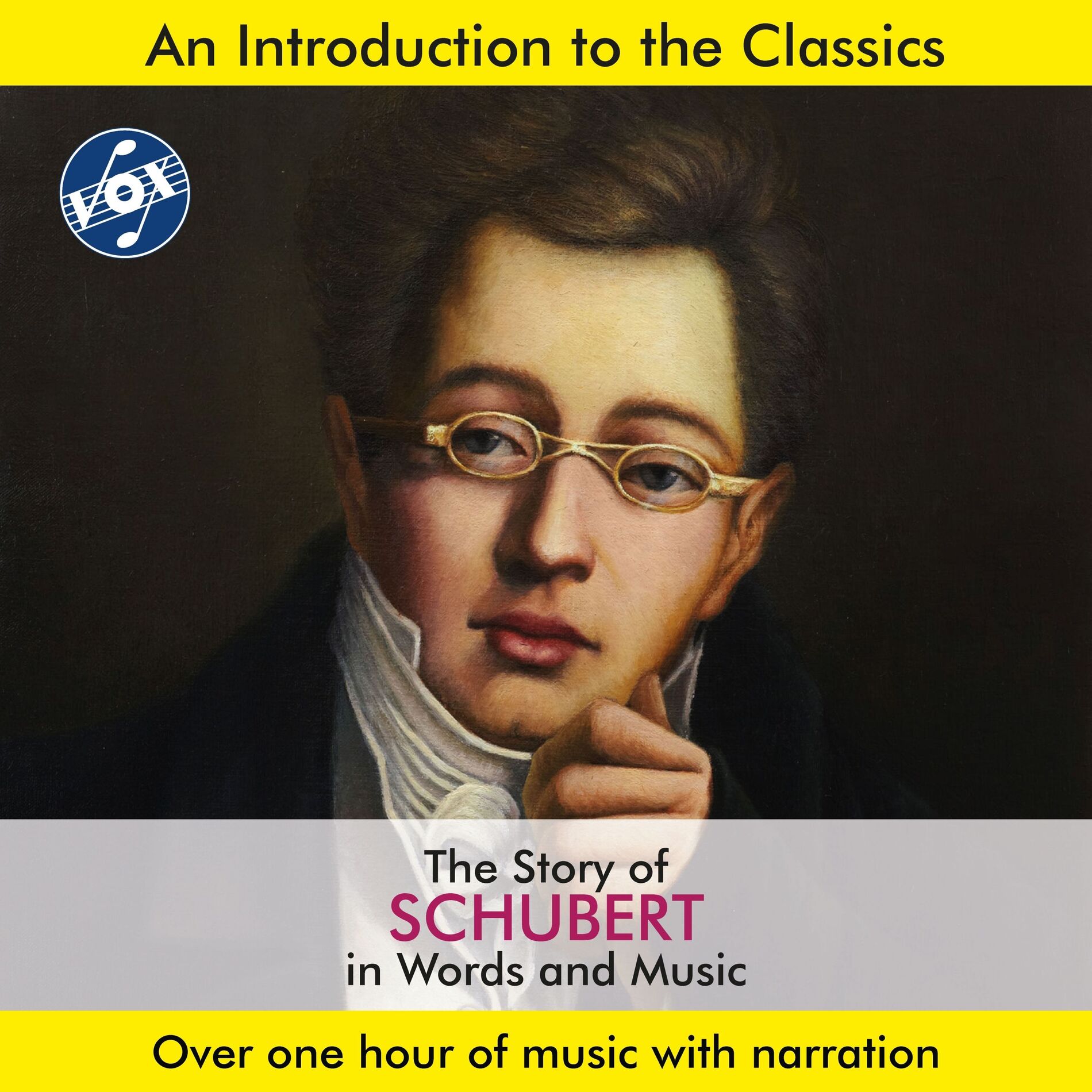 Album cover of The Story of Schubert in Words & Music