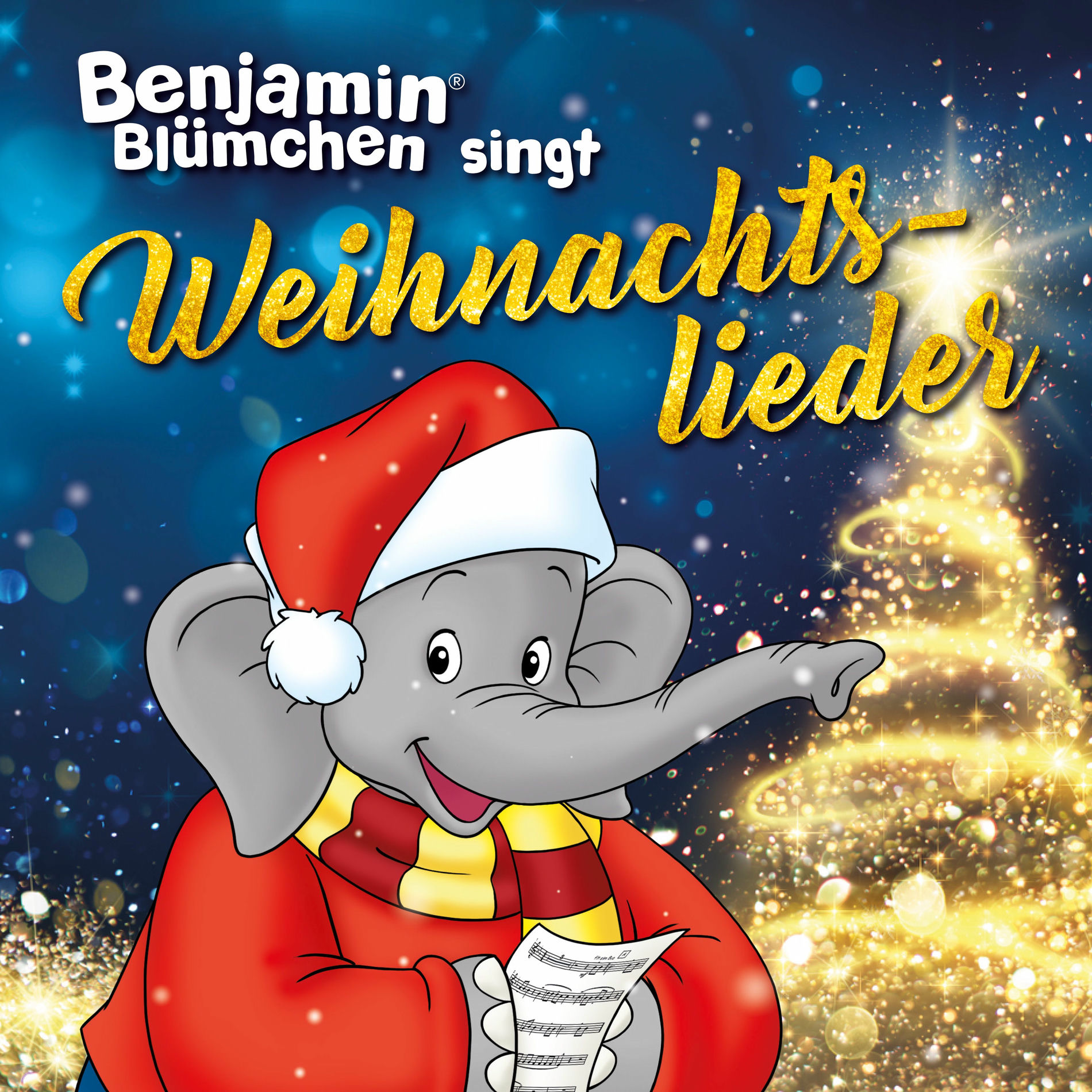 Album cover of Benjamin Blümchen singt Weihnachtslieder