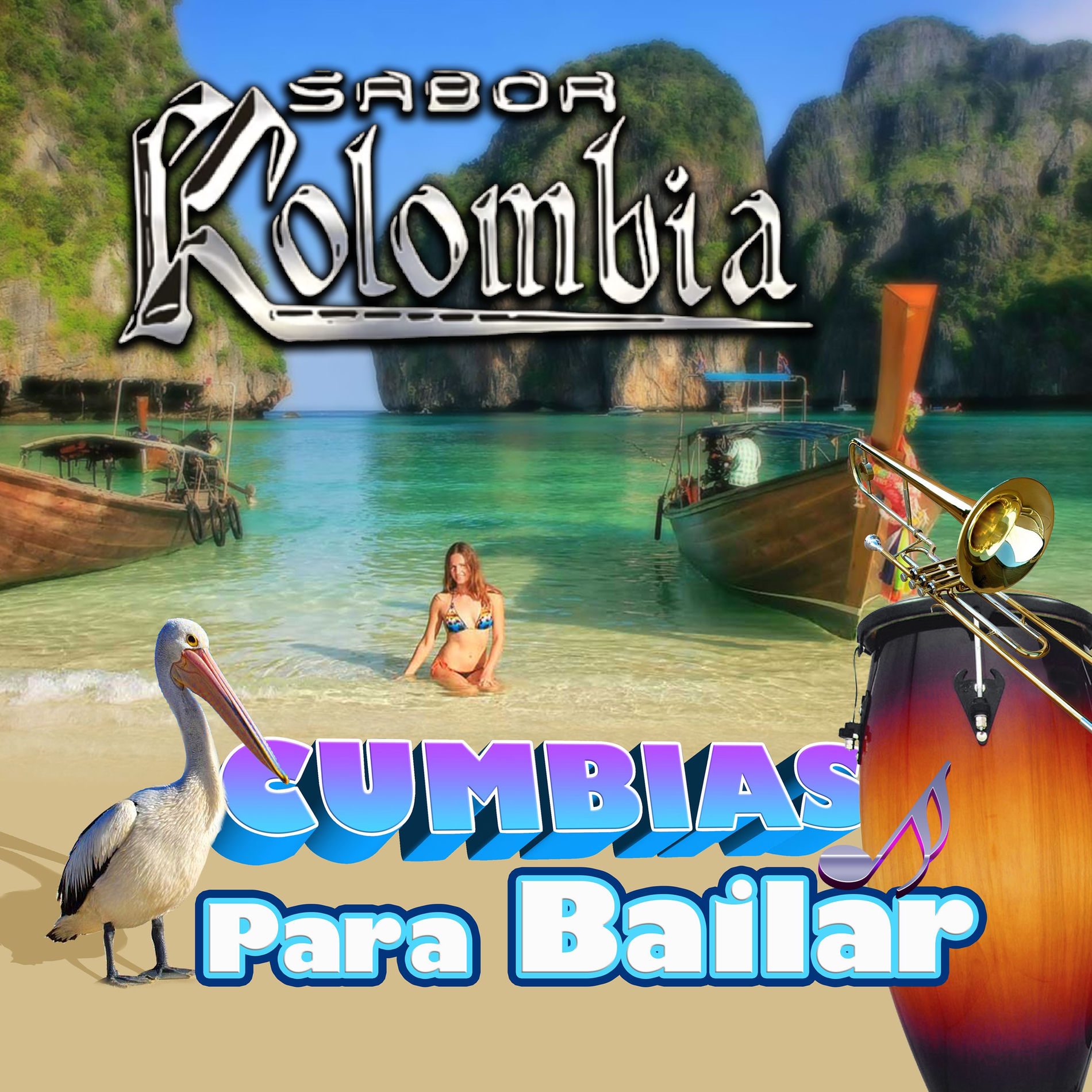 Album cover of Cumbias para Bailar (Tropical)