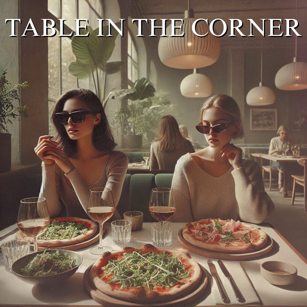Picture of Table in the Corner: Sunset Reflections Over Wine
