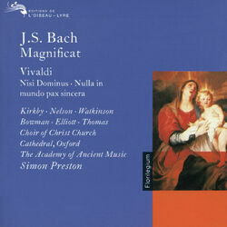 Cover of Bach, J.S. / Vivaldi: Magnificat / Nisi Dominus / Nulla in Mundo Pax Sincera etc.