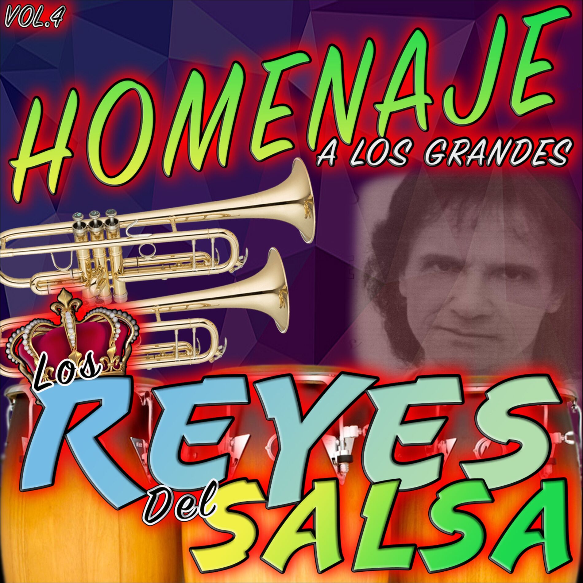 Album cover of Homenaje a los Grandes, Vol. 4