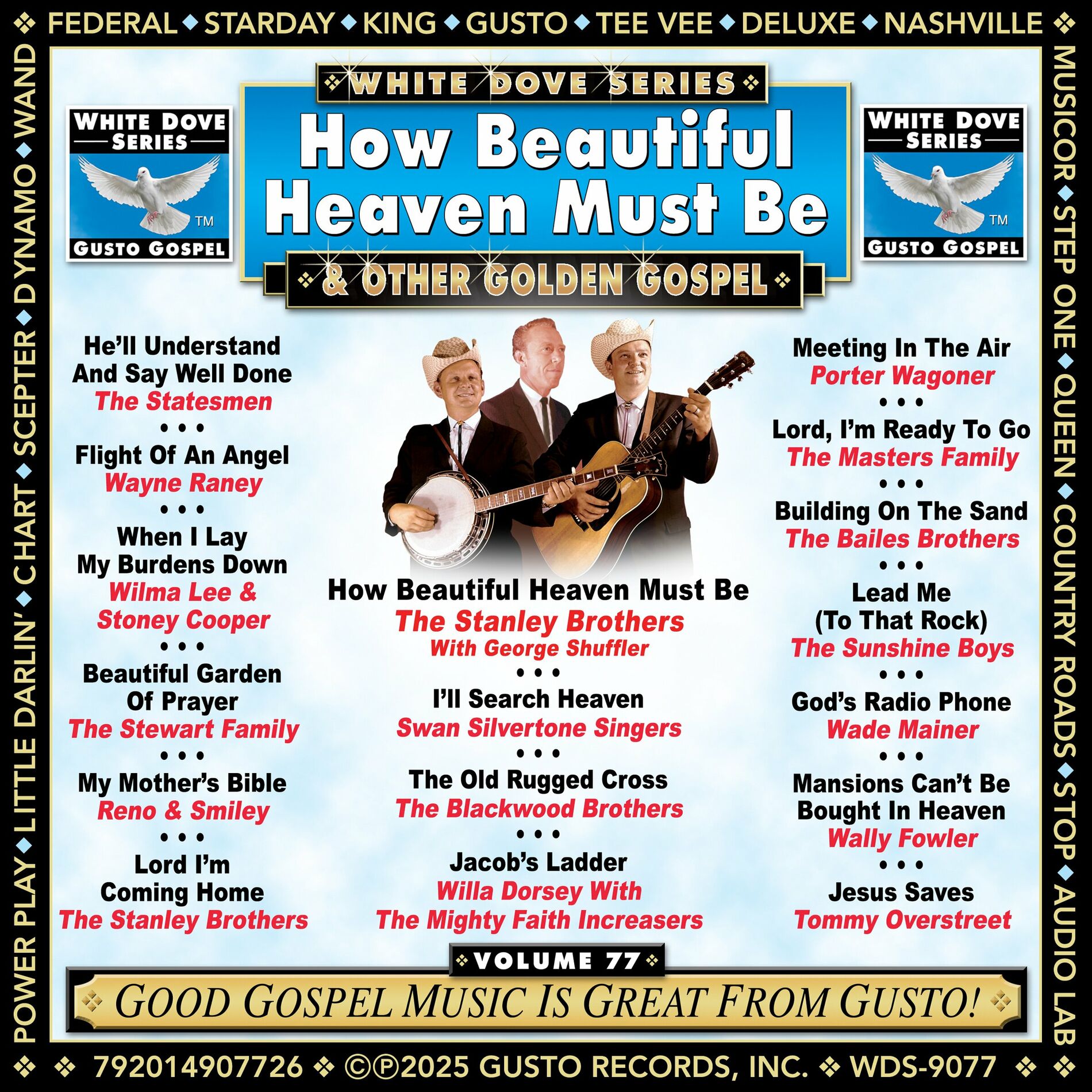 Album cover of How Beautiful Heaven Must Be & Other Golden Gospel