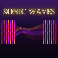 Cover of Sonic Waves: Ultimate Ambient Electronic Music & Beat Collection