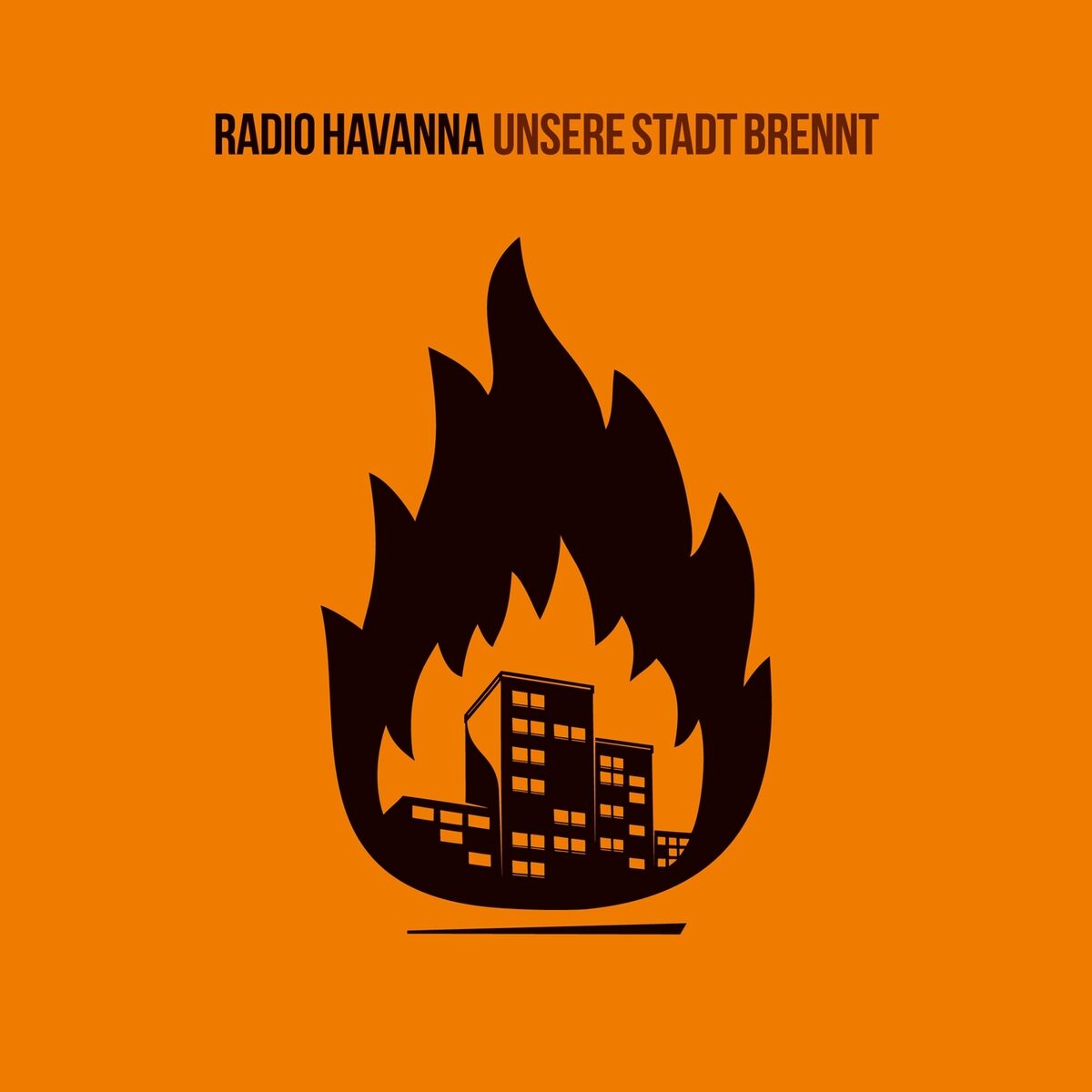 Album cover of Unsere Stadt brennt