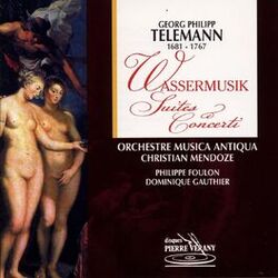 Cover of Telemann : Wassermusik suites & concerti