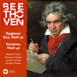 Cover of Beethoven: Eyeglasses Duo, WoO 32 & Variations on "Se vuol ballare", WoO 40