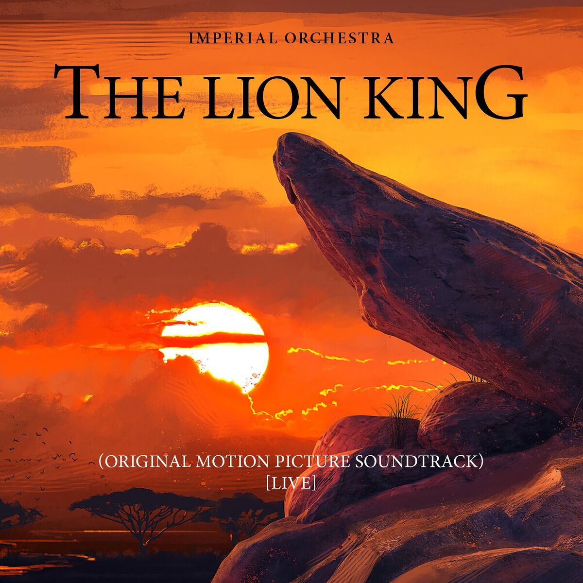Album cover of The Lion King (Original Motion Picture Soundtrack) [Live]