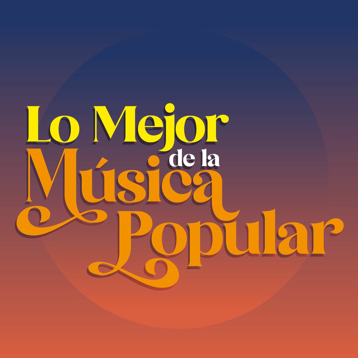 Album cover of Lo Mejor de la Música Popular