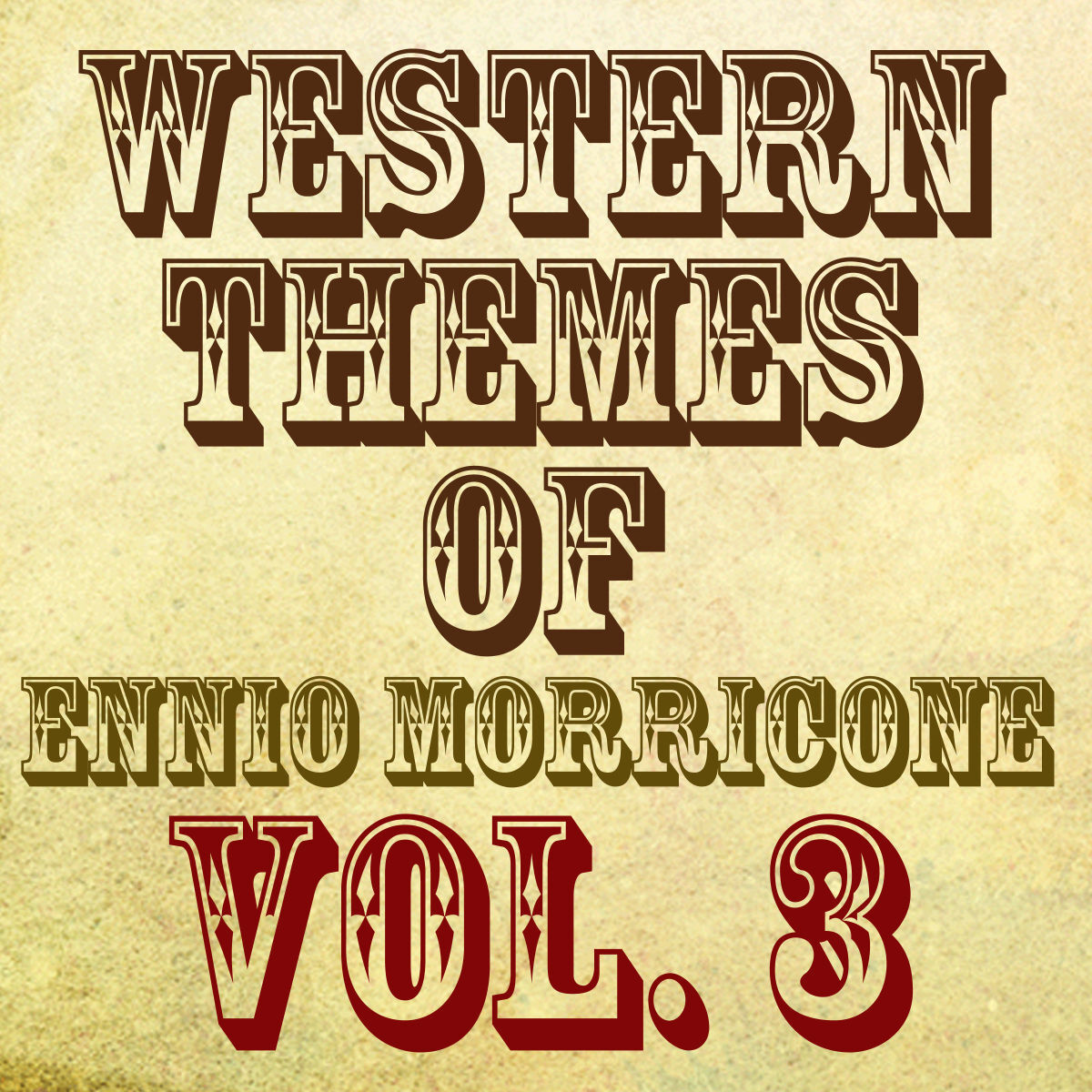 Album cover of Western Themes of Ennio Morricone, Vol. 3