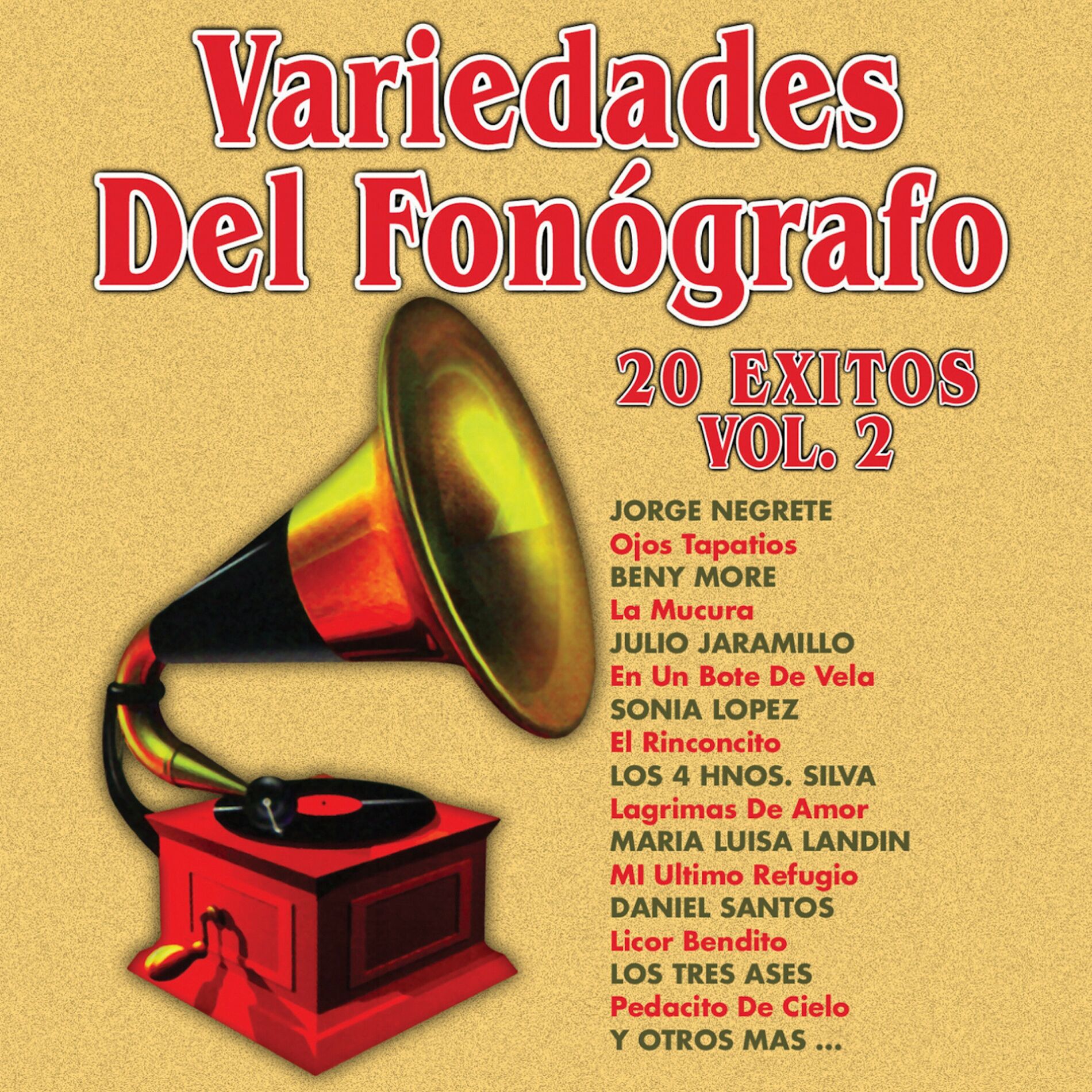 Album cover of Variedades del Fonógrafo Vol. 2