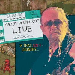 Cover of David Allan Coe Live..If That Ain't Country
