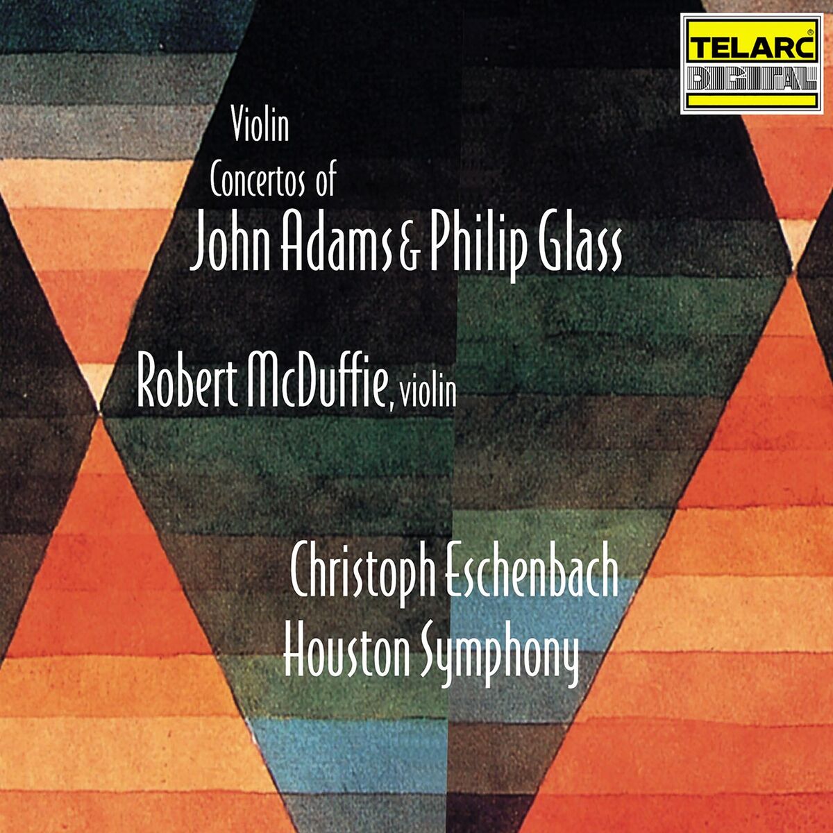 Album cover of Glass: Violin Concerto No. 1: II. Quarter Note = ca. 96