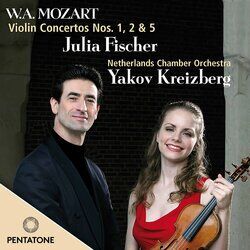 Cover of Mozart: Violin Concertos 1, 2 & 5