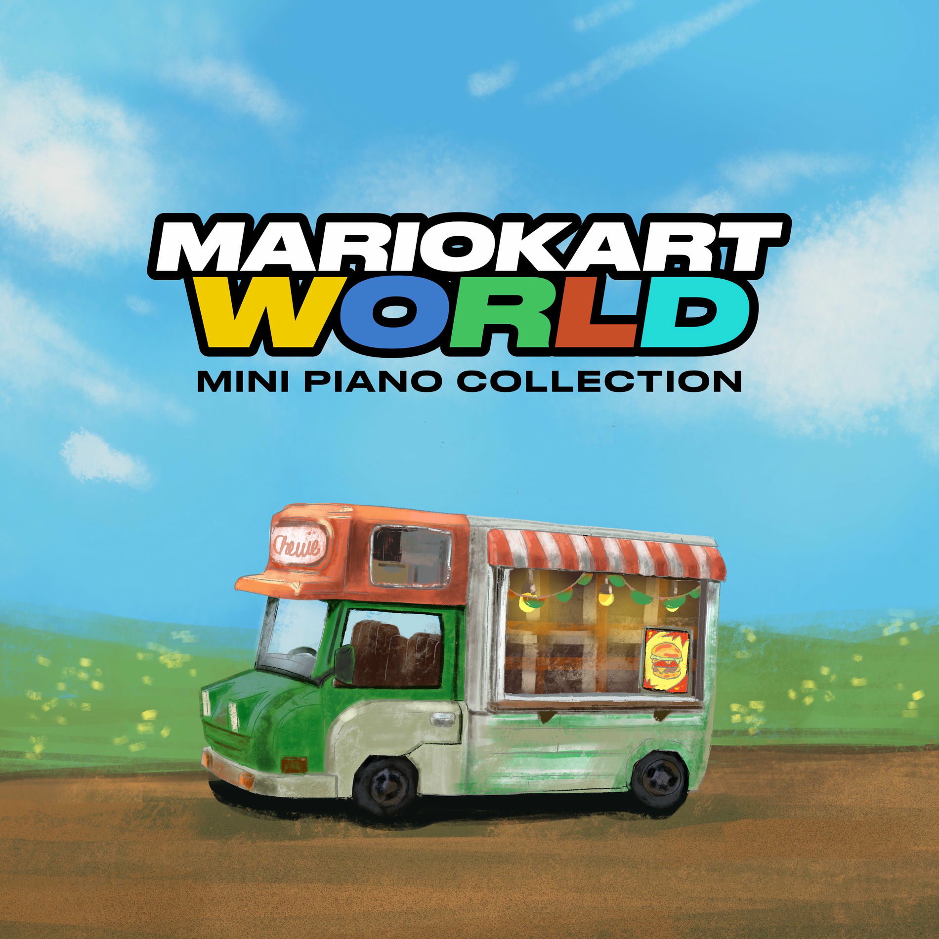 Album cover of Mario Kart World - Mini Piano Collection