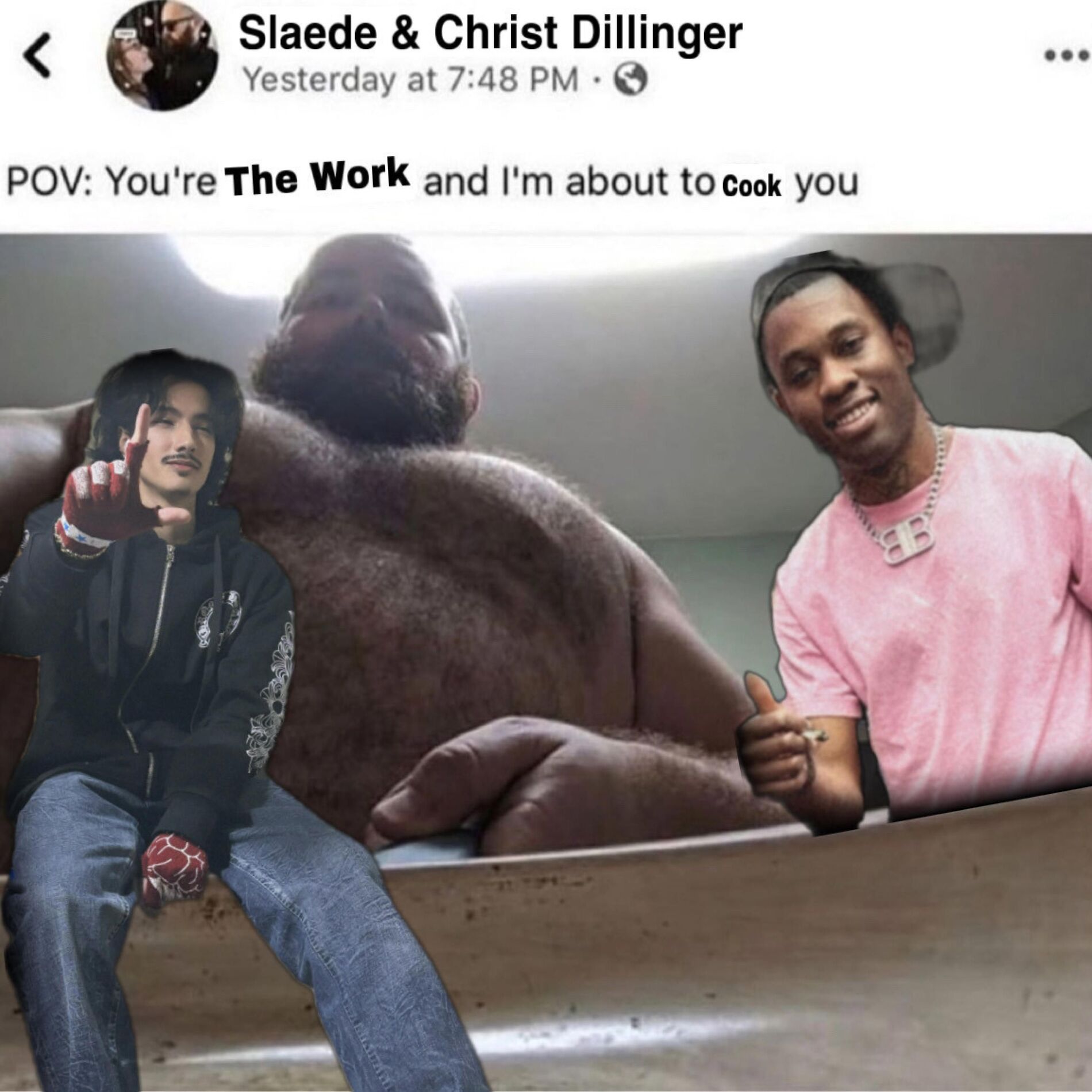 Album cover of POV: You're the work & I'm about to cook you (Mr. Can't Stop Selling Crack) (feat. Christ Dillinger)