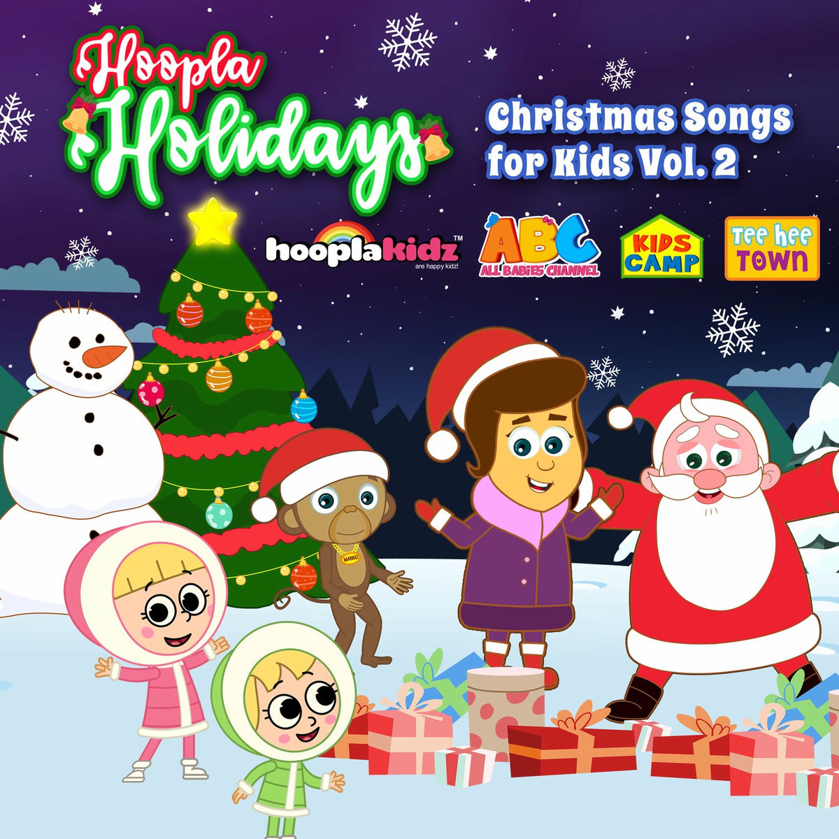 Album cover of Hoopla Holidays: Christmas Songs for Kids, Vol. 2