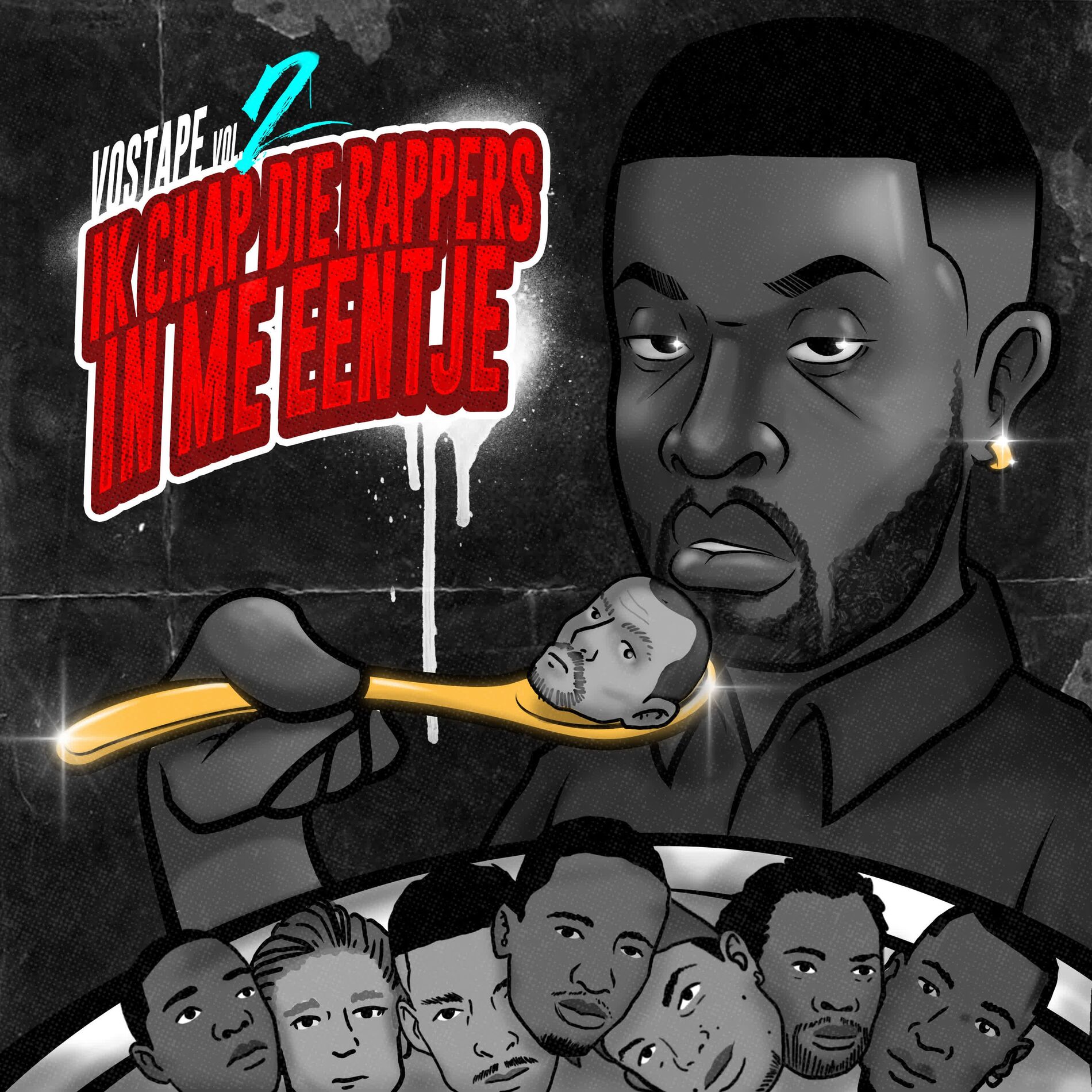 Album cover of Vostape, Vol. 2: Ik Chap Die Rappers in Me Eentje