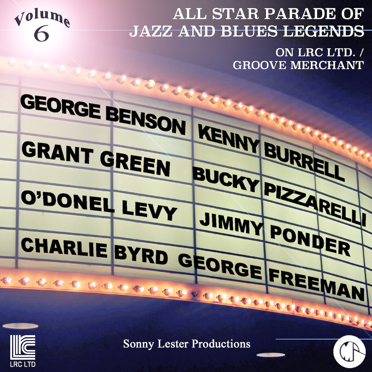 Album cover of All Star Parade of Jazz and Blues Legends, Vol. 6 - The Guitars