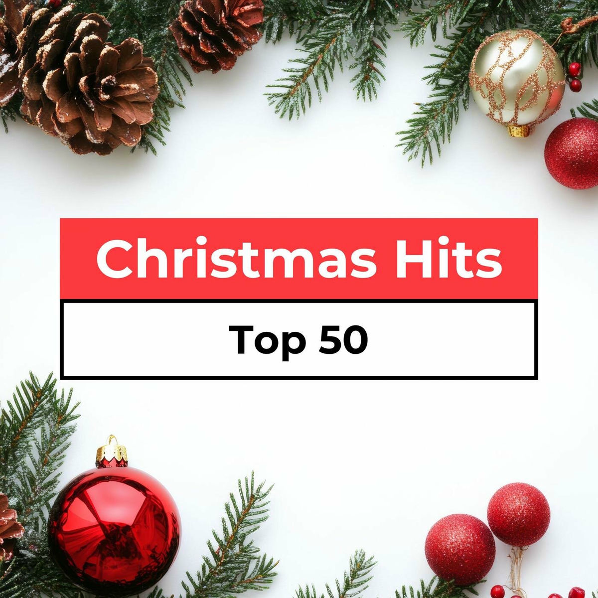 Album cover of Christmas Hits Top 50