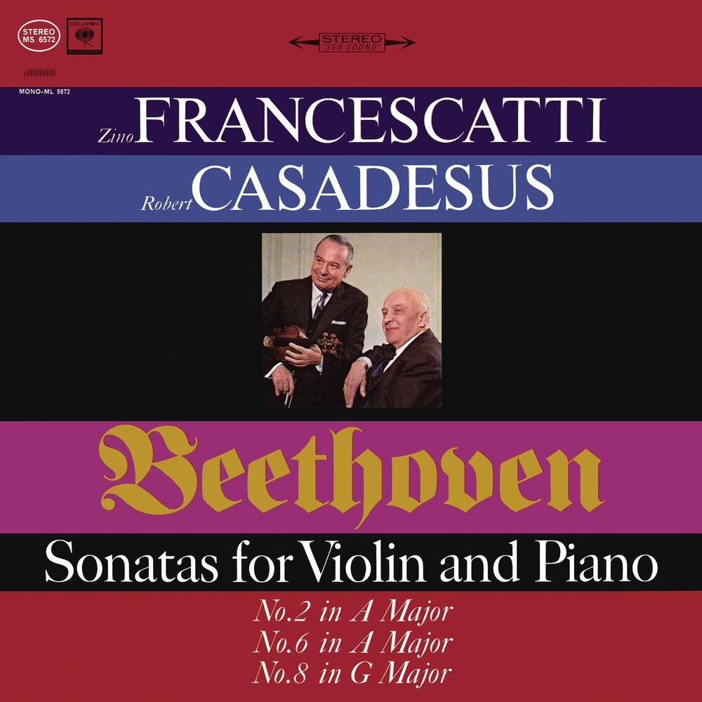 Picture of Beethoven: Violin Sonatas 2, 6 & 8 (Remastered)