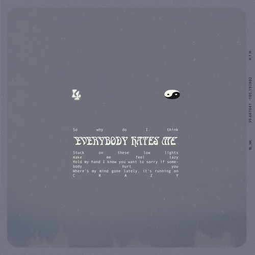 Everybody Hates Me sleeve