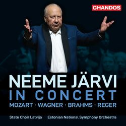 Cover of Neeme Järvi in concert: Mozart, Wagner, Brahms & Reger