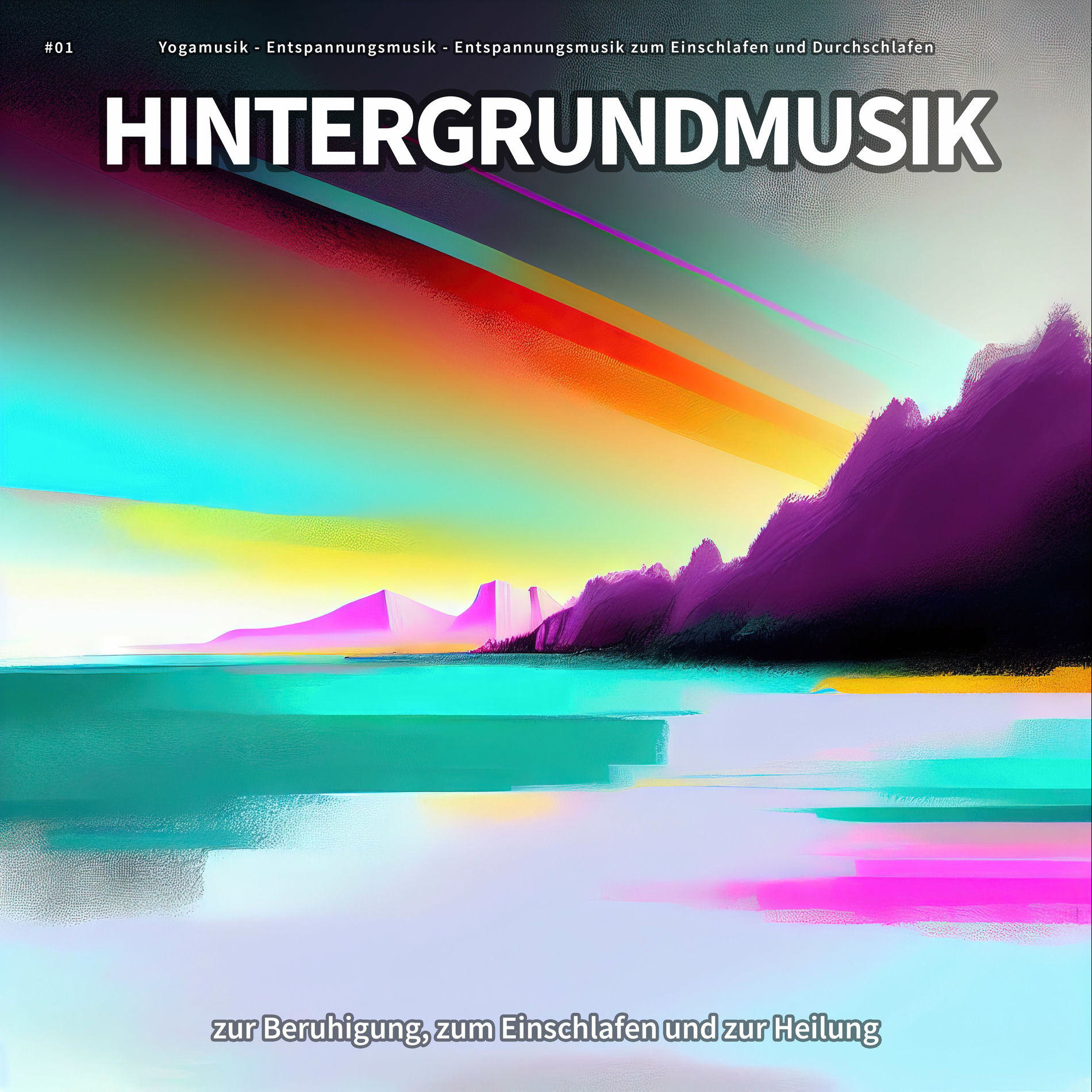 Album cover of #01 Hintergrundmusik zur Beruhigung, zum Einschlafen und zur Heilung