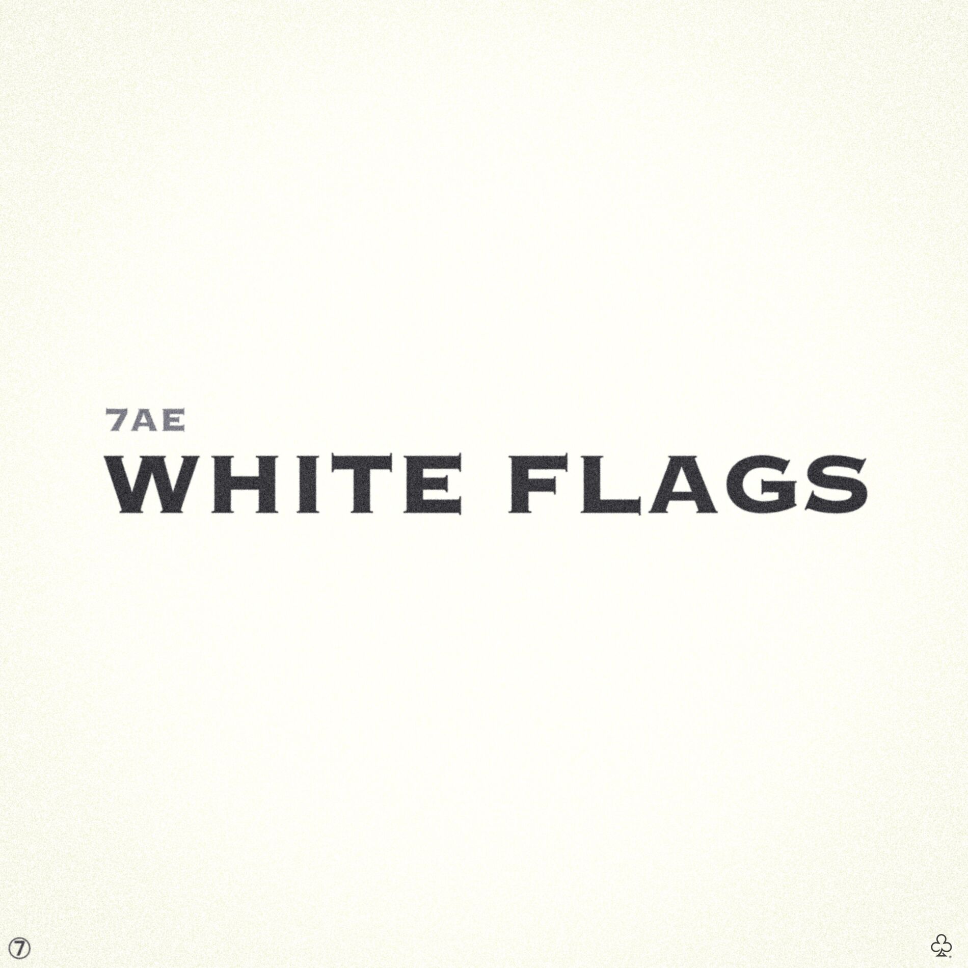 Album cover of WHITE FLAGS