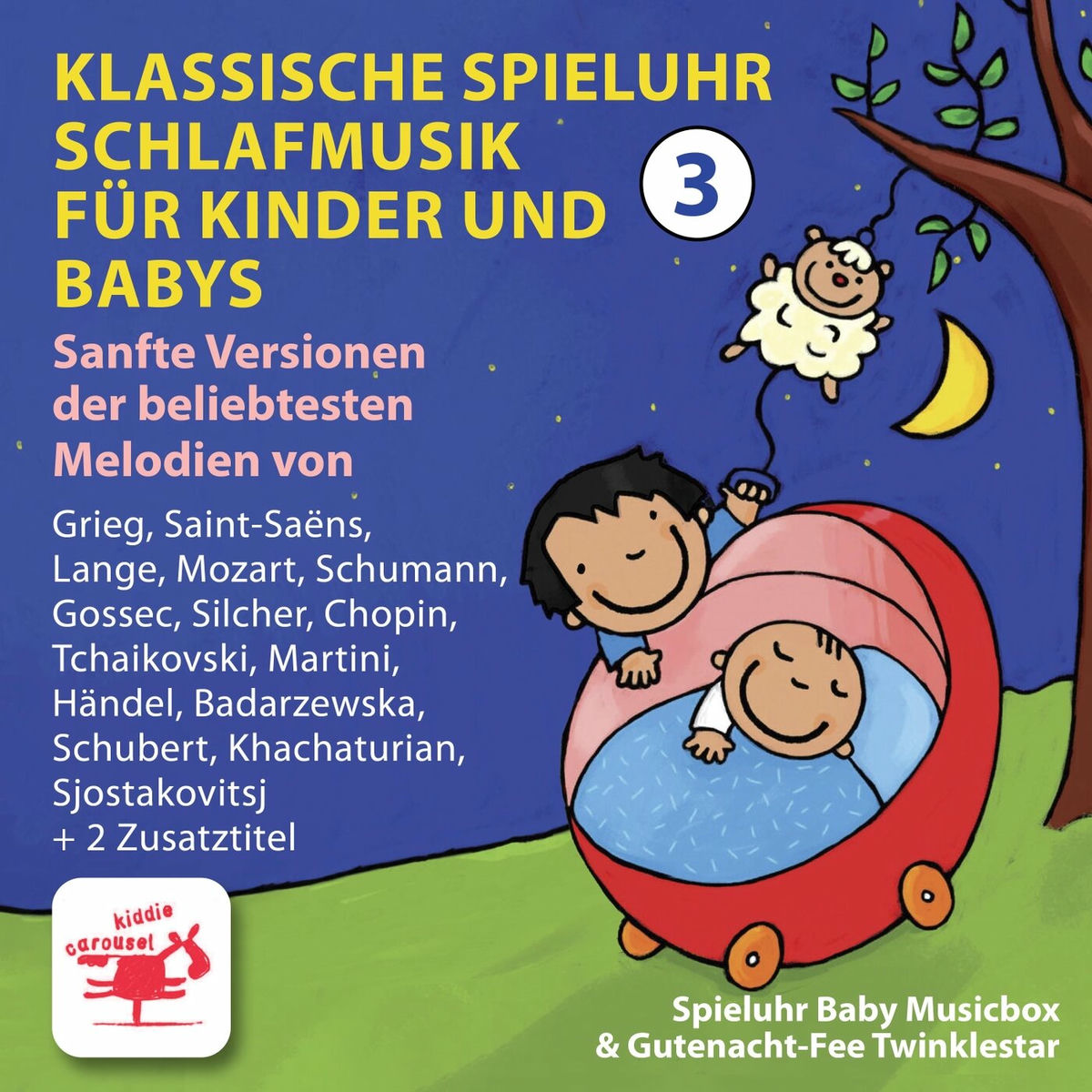 Album cover of Klassische Spieluhr Schlafmusik für Kinder und Babys 3: Sanfte Versionen der beliebtesten Melodien