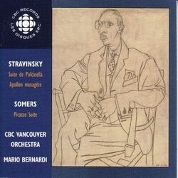 Cover of Stravinsky: Suite De Pulcinella / Apollon Musagete