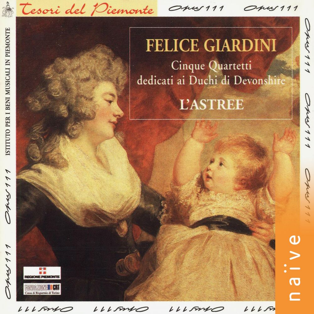Picture of Giardini: Cinque quartetti dedicati ai Duchi di Devonshire
