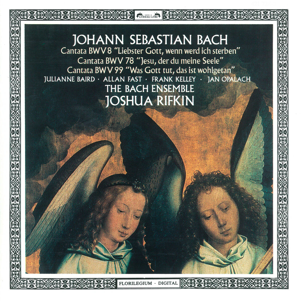 Album cover of Bach, J.S.: Cantatas Nos. 8, 78 & 99