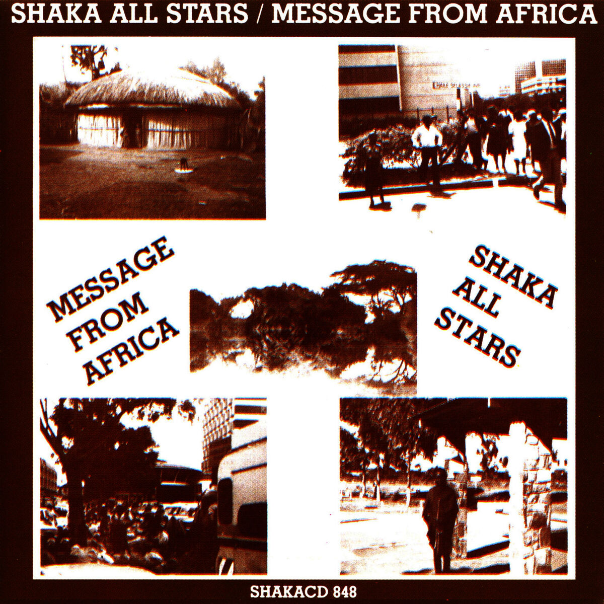 Album cover of Shaka All Stars - Message from Africa