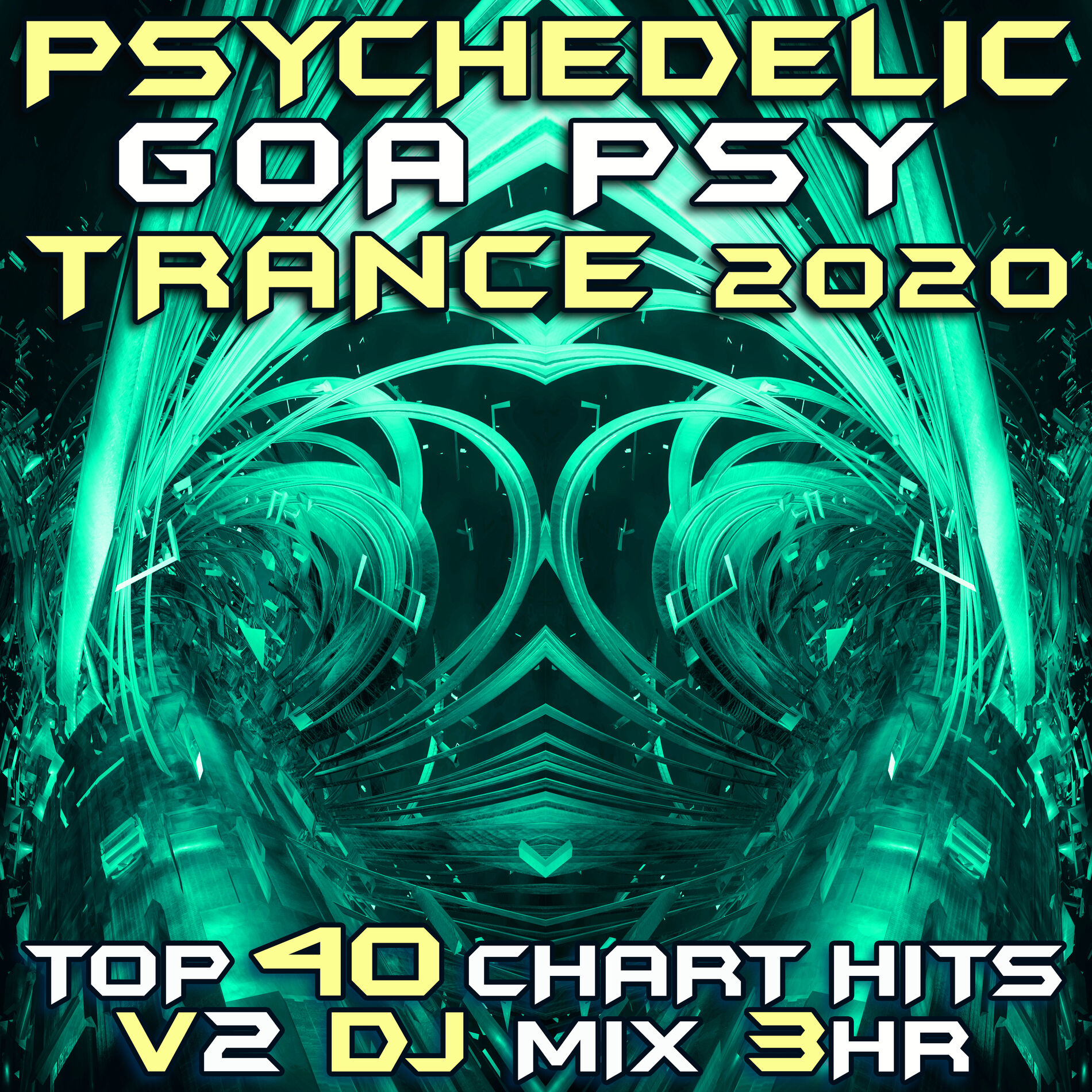 Album cover of Psychedelic Goa Trance 2020 Top 40 Chart Hits, Vol. 2