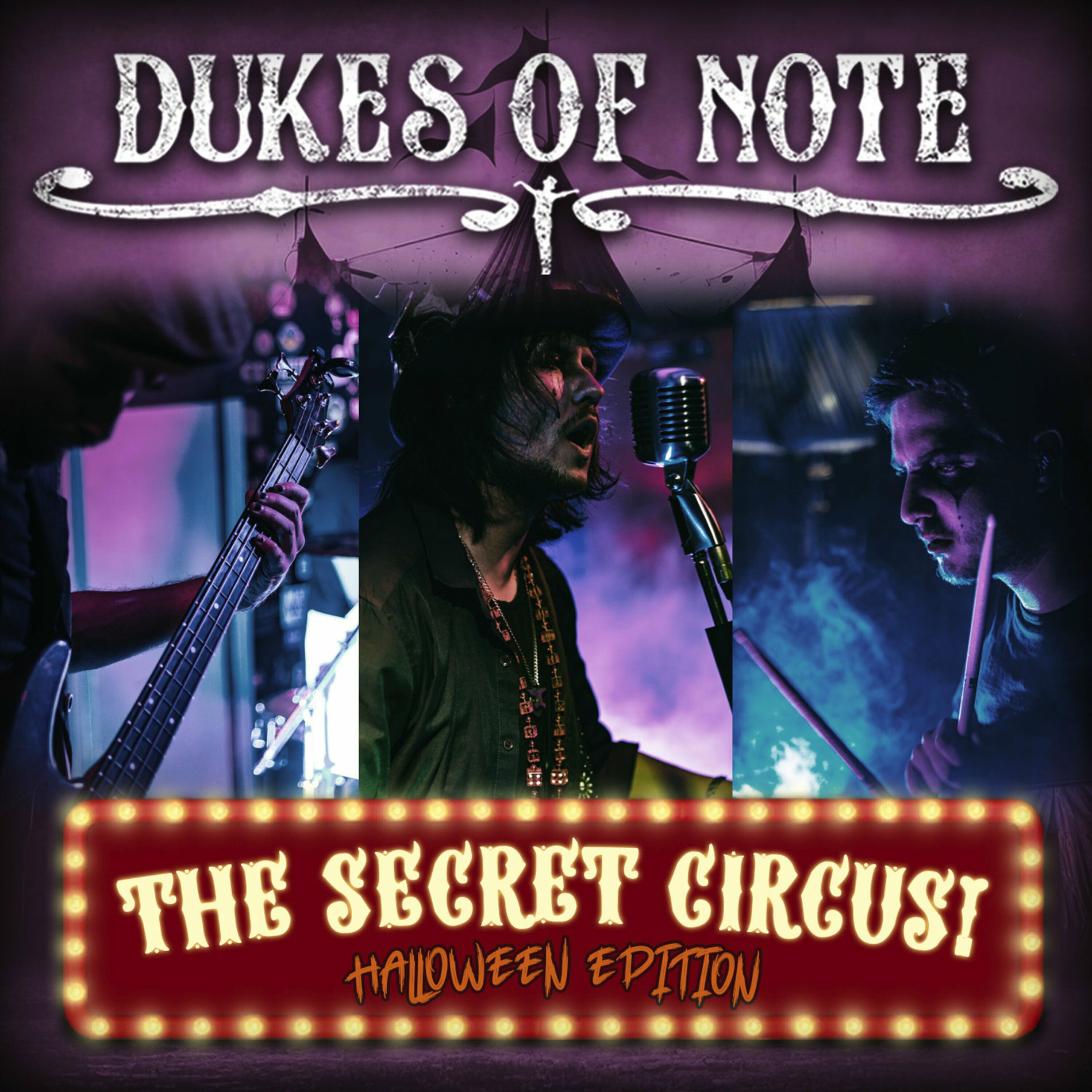 Album cover of Dukes of Note - the Secret Circus Halloween Edition